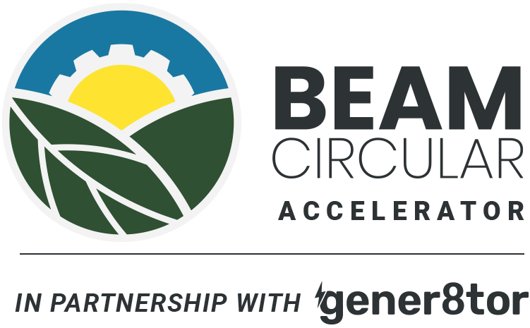 BEAM Circular Accelerator powered by gener8tor logo
