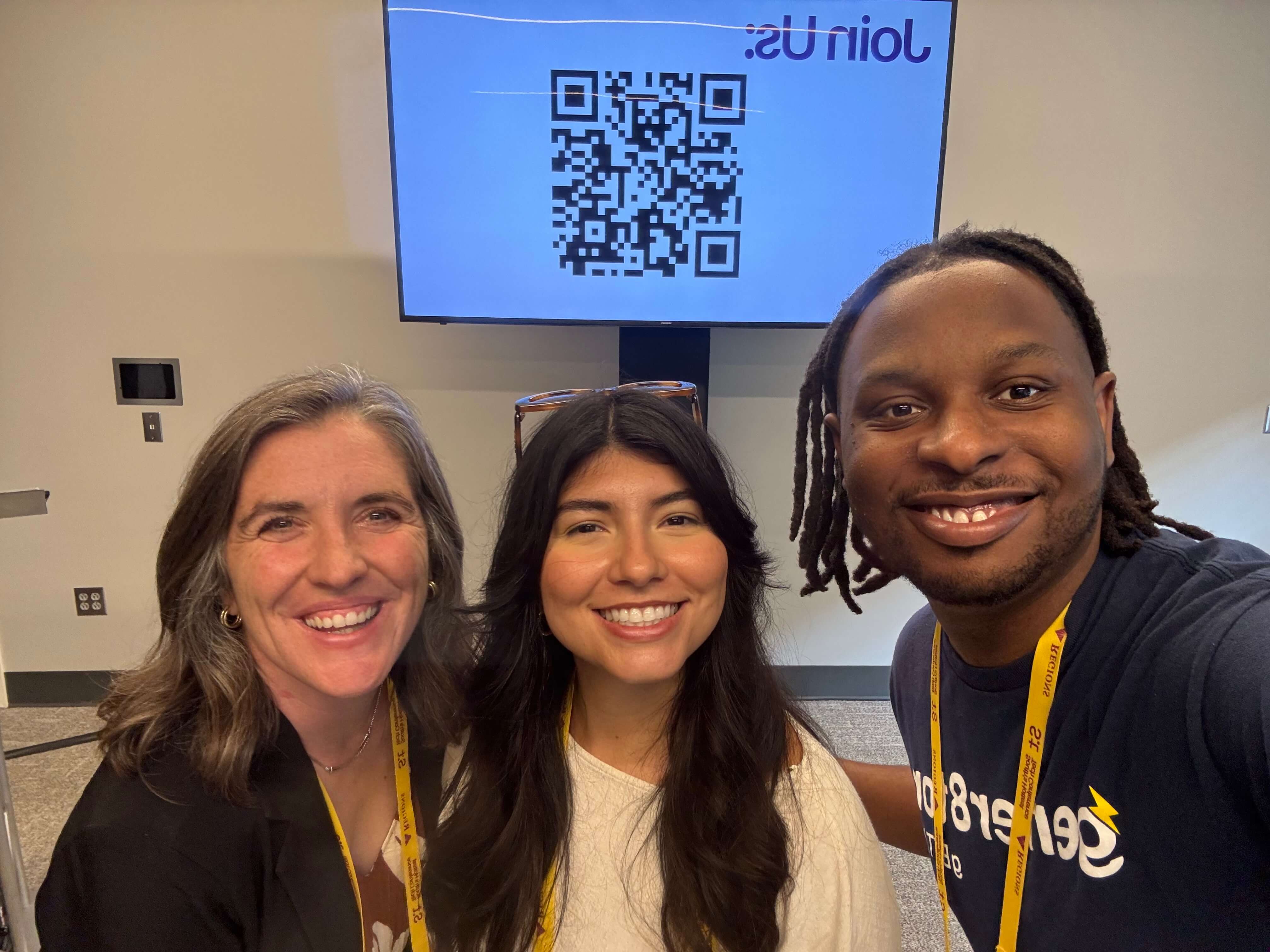 gener8tor Alabama team members smiling for a selfie