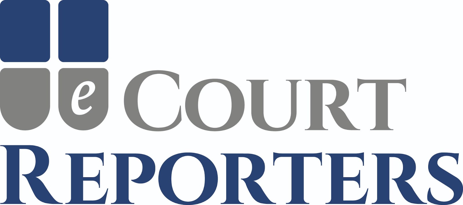 eCourt Reporters logo