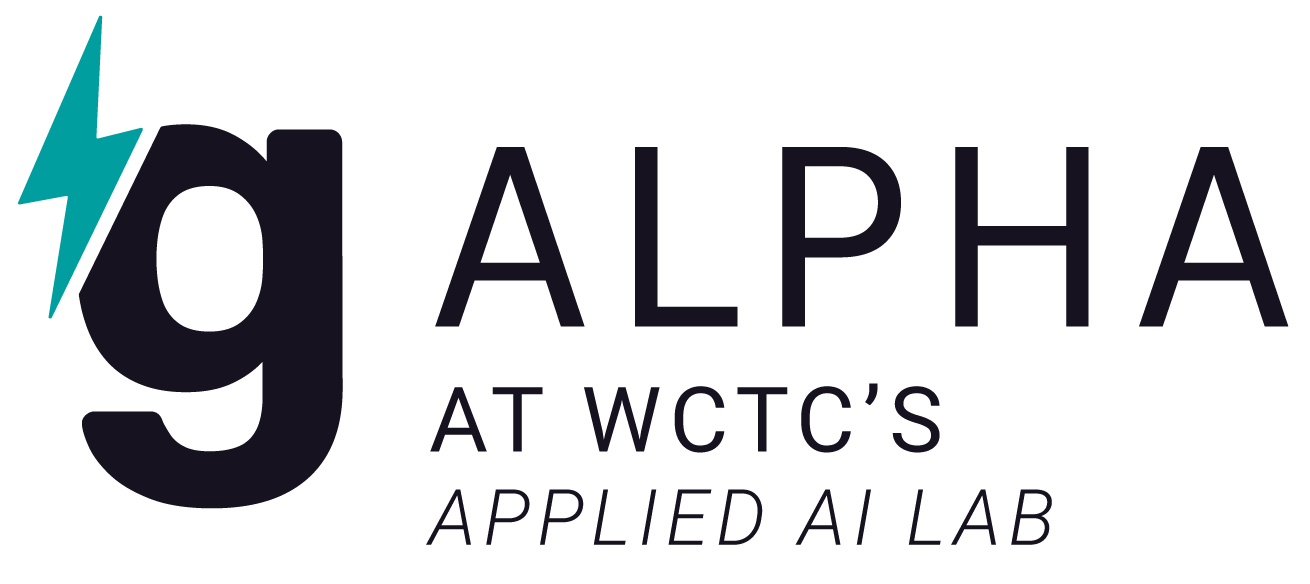 gALPHA at WCTC's Applied AI Lab logo