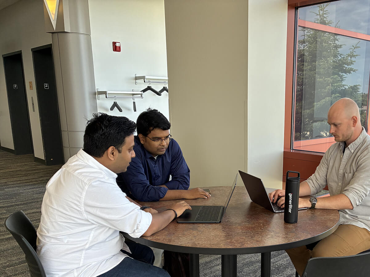 A gener8tor Wisconsin team meeting
